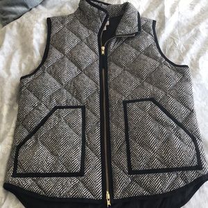 J Crew Herringbone Vest